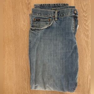 Ralph Lauren Light Blue Denim Jeans - Hampton Relaxed Straight